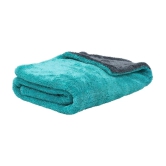 Auto Hub Blue 1200 GSM Drying Towel For Automobile ( Pack of 1 )