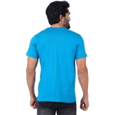 ferocious - Teal Blue Cotton Regular Fit Men's T-Shirt ( Pack of 2 ) - None