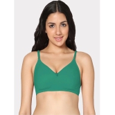 IN CARE LINGERIE - Green Cotton Non Padded Womens T-Shirt Bra ( Pack of 1 ) - None