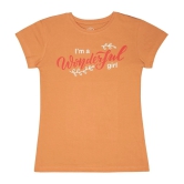 DYCA - PeachPuff Baby Girl T-Shirt ( Pack of 1 ) - None