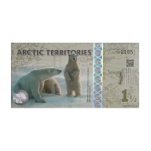 Hop n Shop - Arctic Territories 1½ Polar Dollar UNC 1 Paper currency & Bank notes