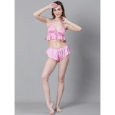 Oxolloxo Satin Cami Top & Panty Set