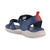 Campus - Navy Mens Floater Sandals - None