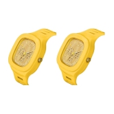 Hala - Yellow Silicon Analog Men's Watch