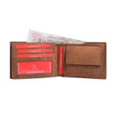 LEADERACHI Genuine Vintage Hunter Leather Wallet & Genuine Leather Belt Combo (WB-15)