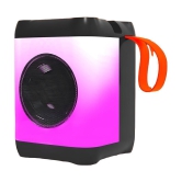 VEhop RGb Disco Light 8 W Bluetooth Speaker Bluetooth V 5.1 with USB,SD card Slot,Call function Playback Time 8 hrs Black - Black