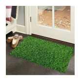 Revexo - Anti-skid Plastic Door Mat ( 40 X 60 cm ) Single - Green - Green