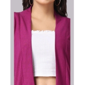 Affair Cotton Shrugs - Purple Single - None