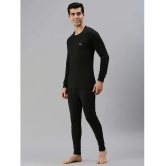 Lux Cottswool Cotton Blend Mens Thermal Sets ( Black ) - None