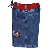 Cremlin Clothing - Blue Denim Boys Shorts ( Pack of 1 ) - None