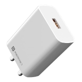 Portronics Type C 3A Wall Charger - White