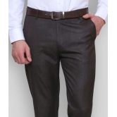 Inspire Clothing Inspiration - Brown Polycotton Slim - Fit Mens Formal Pants ( Pack of 1 ) - None