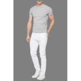 x20 - White Denim Skinny Fit Mens Jeans ( Pack of 1 ) - None