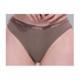 Madam Coffee panty Cotton Lycra Solid Womens Hipster ( Pack of 1 ) - None