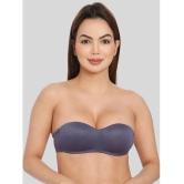 ILRASO Pack of 1 Polyester Lightly Padded Womens Balconette Bra ( Blue ) - None