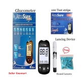 Accusure 50 Glucometer Sugar Test Strips Pack Only