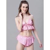 Oxolloxo Satin Cami Top & Panty Set