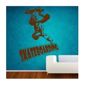 Decor Villa Skateboarding PVC Wall Stickers