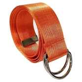 Livosorb - Orange Nylon Mens Casual Belt ( Pack of 1 ) - Free Size