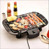 Versatile 2000W Dual-Purpose Barbecue Grill: Charcoal & Electric