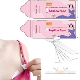 36 Strips Double Sided Body Tape for Fashion, Tape for Clothes, Fabric Tape for Women Clothing and Body, All Day Strength Tape Adhesive, Invisible and Clear Tape for Sensitive Skins