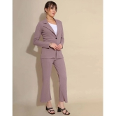 Selvia Mauve Dyed Pant Top Set - None