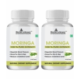 Herbs Library Moringa Extract helps in maintaing Metabolism & Digestion 60 Capsules Each (Pack of 2)