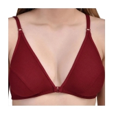 Desiprime Poly Cotton Front Closure - Maroon Pack of 4 - 36B