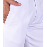 MANCREW - White Polycotton Slim - Fit Mens Formal Pants ( Pack of 2 ) - None