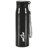 Milton Handy 650 Stainless Steel Water Bottle (690 ml) Black - Black