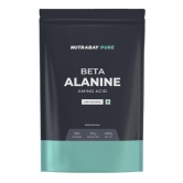 Nutrabay Pure 100% Beta Alanine Powder, Pre Workout supplement for Men & Women - 250g Unflavoured, 100 Servings