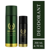 Denver Hamilton Deo 200Ml & Caliber Nano Men Deo 50Ml (Pack Of 2)