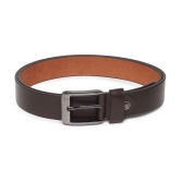 samtroh - Brown Leather Men's Formal Belt ( Pack of 1 ) - None