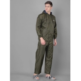 Dollar Green Polyester Mens Rain Suit ( Pack of 1 ) - XL