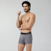 Pace Cotton Rib Trunks Ash Grey S