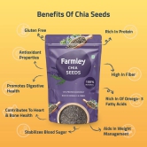 Farmley Premium Chia Seeds for Eating 200g