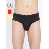 La Intimo Multicolor Polyester Mens Bikini ( Pack of 3 ) - None