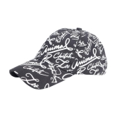 PENYAN Black Cotton Caps - Black