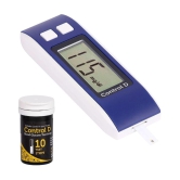 Control D Blue Glucometer with 10 strips Expiry March 2024