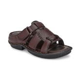 softio Brown Flip Flops - 6