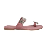 Shoetopia - Pink Womens Flats - None