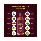 Regal Essence Red Onion Hair Oil For Hair Growth & Controls Hair Fall,Silicones & Synthetic Fragrance - 200ml(pack of 1)