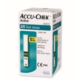 Accu-Chek Active 25 Sugar Test Strips Expiry Oct 2023