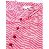 SVARCHI - Pink Cotton Women's Straight Kurti ( Pack of 1 ) - None