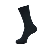 Balenzia Comfortable Solid color Crew length School Socks for Kids (Pack of 5)- Black, White (5N/1U)-Small (16 to 19 cm) / White