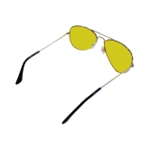 Inditradition - Yellow Pilot Sunglasses ( Day & Night View Yellow Pilot ) - Medium