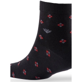 Men Pack Of 2 Patterned Cotton Ankle Length Socks