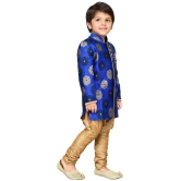 AJ Dezines Boys Indo Western Sherwani Suit for Kids - None