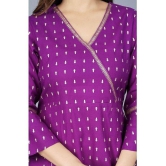 Smien - Purple Rayon Women's Tunic ( Pack of 1 ) - None