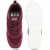 Action - Burgundy Womens Running Shoes - None